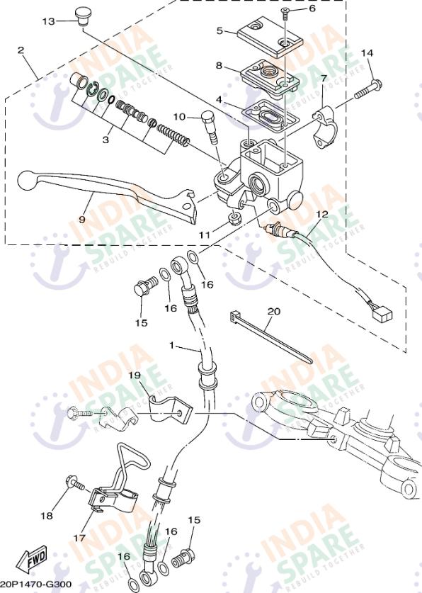 FRONT MASTER CYLINDER
